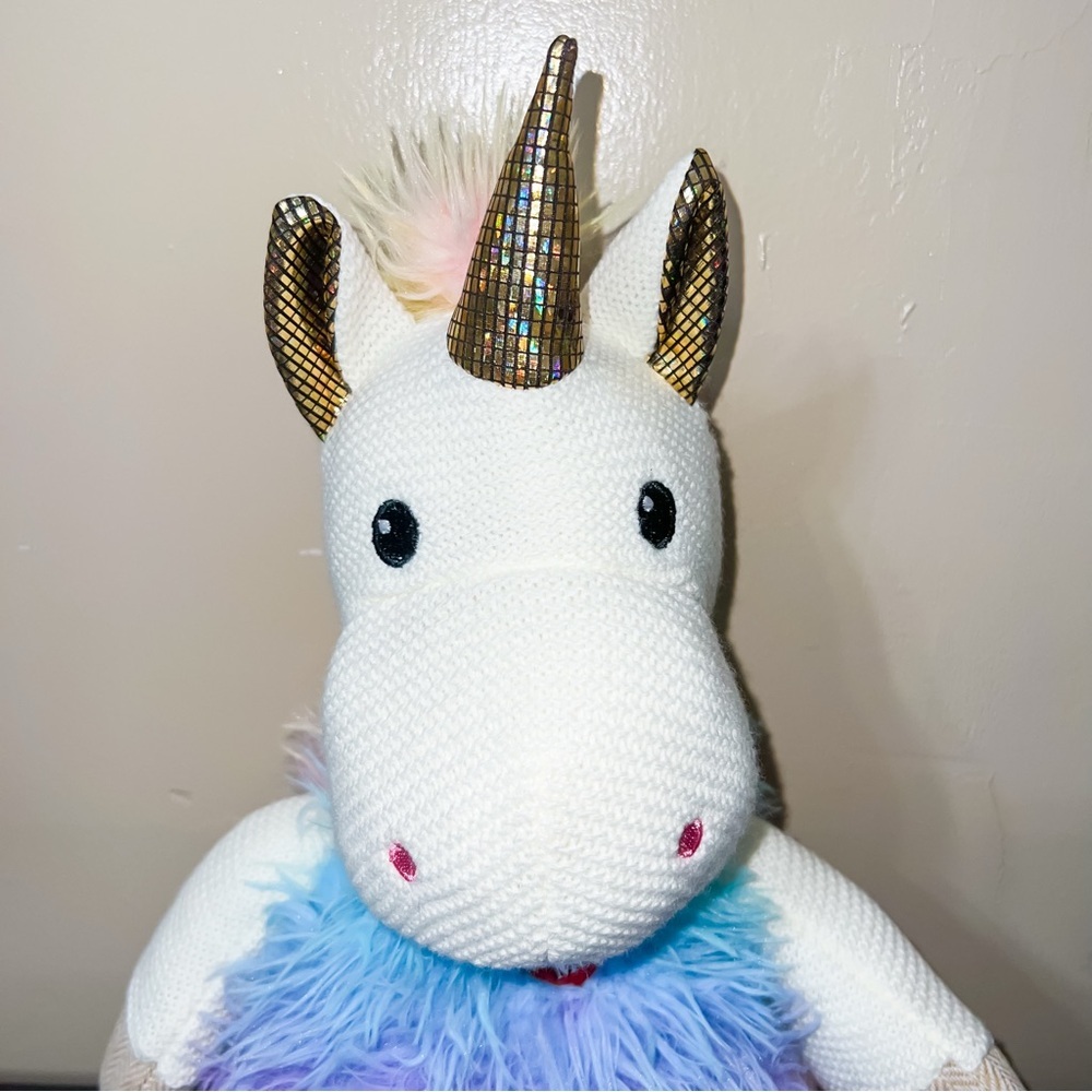 Hug Me Stuffed Unicorn - Picture 3 of 5